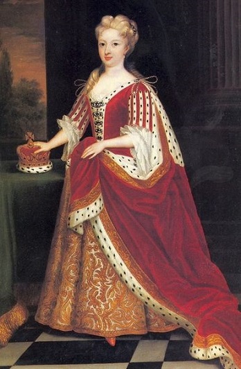 Caroline of Ansbach 1716 after Sir Godfrey Kneller 1646-1723 National Portrait Gallery London NPG529 